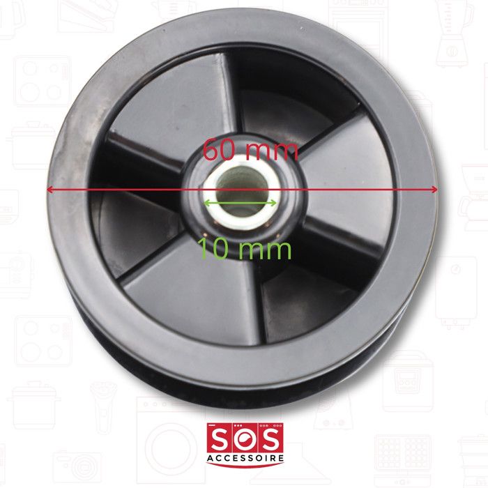 Lave-Linge -  - GALET TENDEUR SECHE LINGE  FAURE1