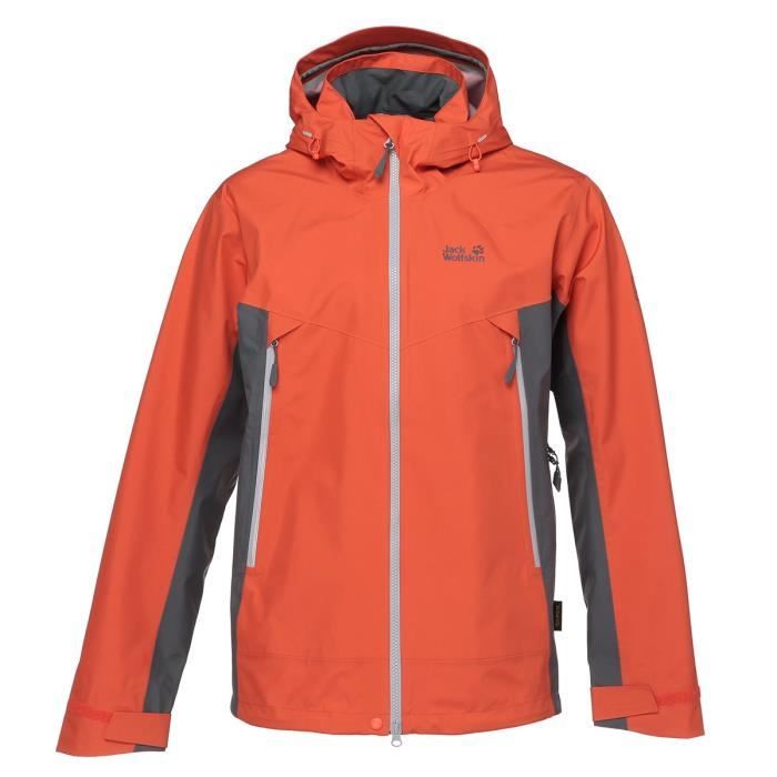JACK WOLFSKIN Veste Refugio Flex Mango Orange Homme