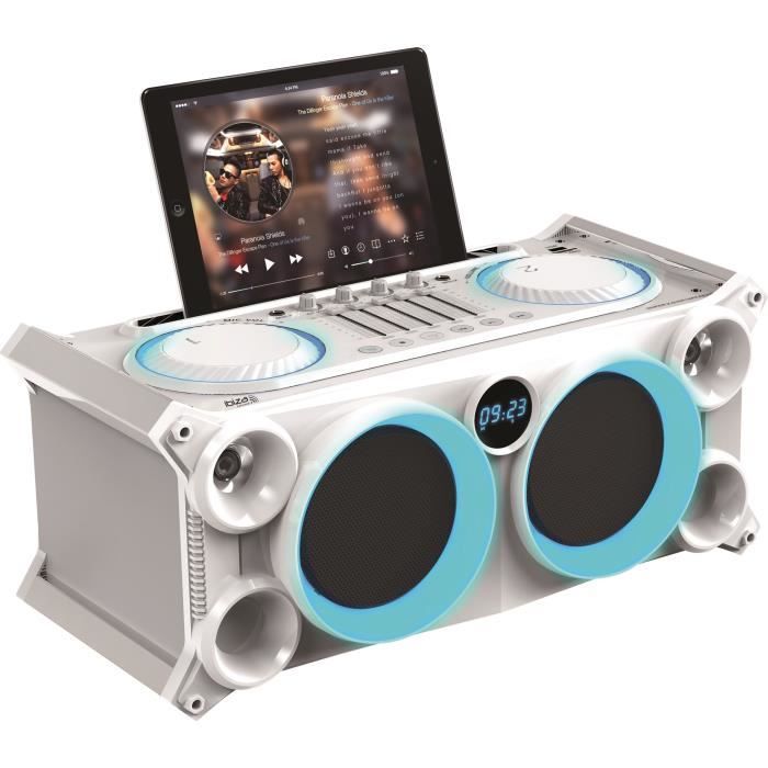 IBIZA SOUND SPLBOX200-WH Système audio stéréo mobile - 200W
