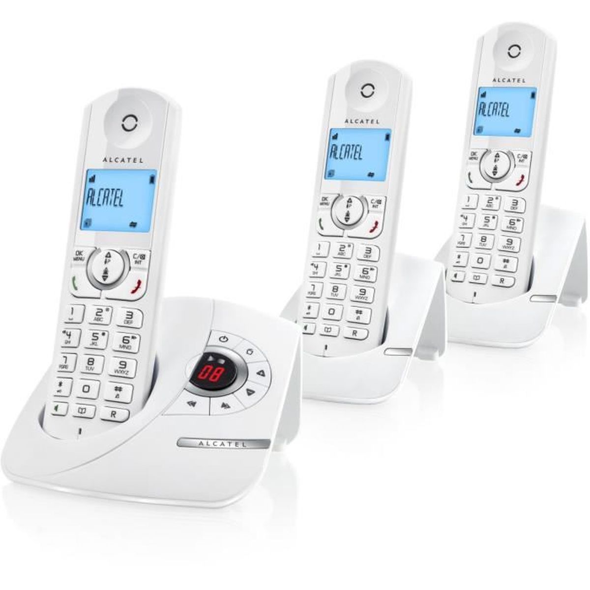 pack alcatel f360 voice trio blanc