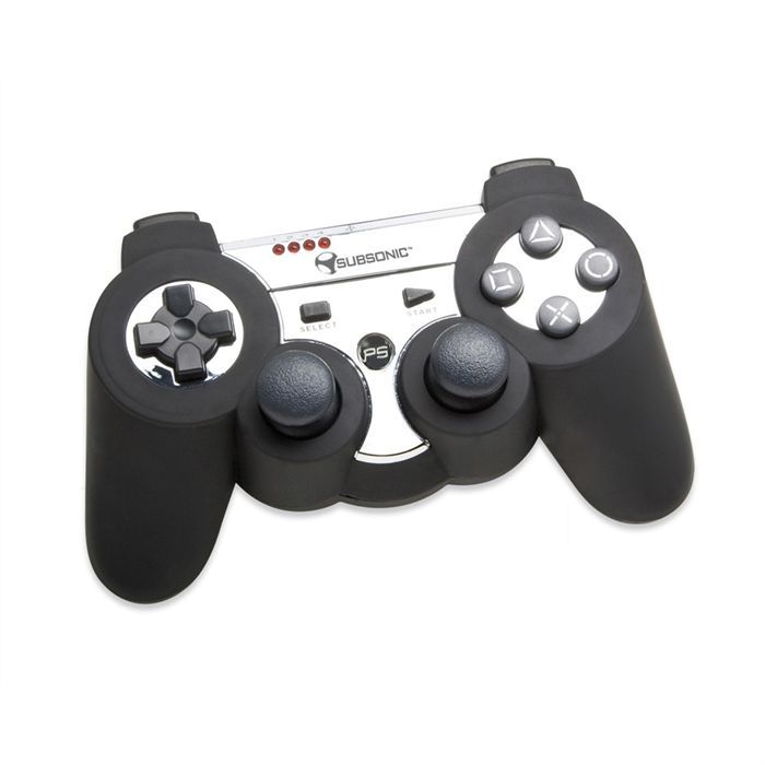 Manette SHOCK 3 PAD ss fil PS3   Achat / Vente MANETTE Manette SHOCK 3