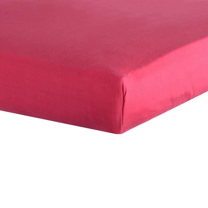 TROIS KILOS SEPT Drap housse - 60x120 cm - Fushia