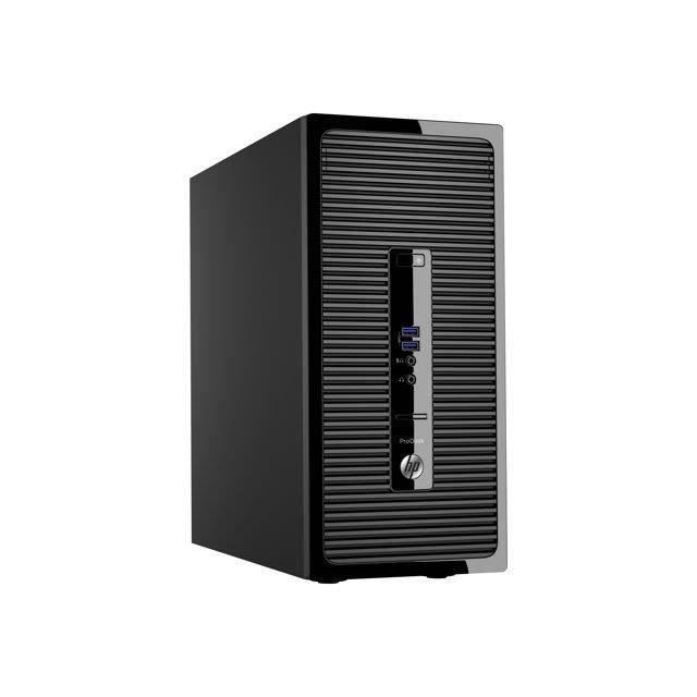 HP PC de Bureau 400G3PD - RAM 4Go - Intel Core i3-6100 - Intel HD Graphics 530 - Stockage 500Go