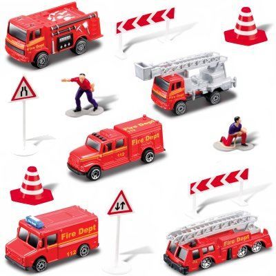 REDUIT MAQUETTE Modèle réduit   Coffret Pompiers   Echelle 1/72