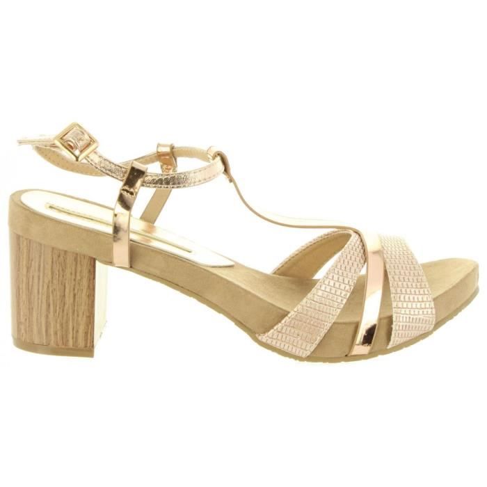 Maria Mare C38923 Oro 66985 Pour Sandales Femme Rosa a4gxnSpq