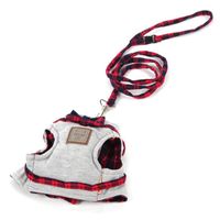 HARNAIS ANIMAL Ajustable Doux Maille Harnais Veste Gilet Avec Bow HARNAIS ANIMAL Ajustable Doux Maille Harnais Veste Gilet Avec Bow