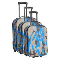 SET DE VALISES PARKWAY Set de 3 valises souples 2 Roues 48-58 - 6 SET DE VALISES PARKWAY Set de 3 valises souples 2 Roues 48-58 - 6