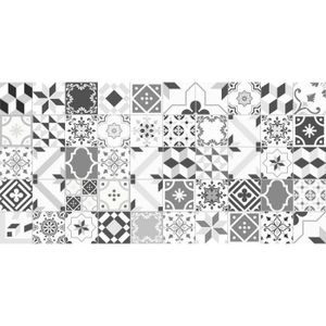 TAPIS Flooralia - Tapis en vinyle Patchwork - P-003, 230