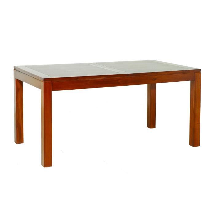 Table a manger acacia rallonge 160/200cm