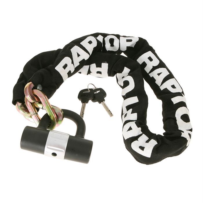Raptor Chaîne Antivol 1.20m + cadenas
