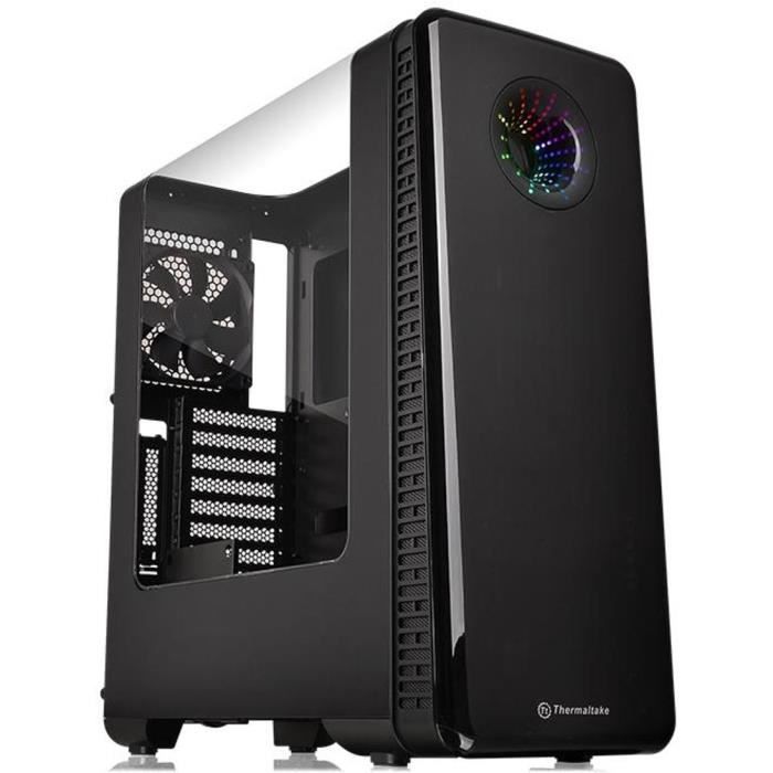 THERMALTAKE Boitier PC Sans Alimentation View 28 RGB - Moyen Tour - Fenêtre - Noir