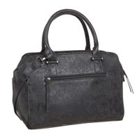 SAC À MAIN KINSTON - Sac Bowling VINTAGE BLACK Noir SAC À MAIN KINSTON - Sac Bowling VINTAGE BLACK Noir