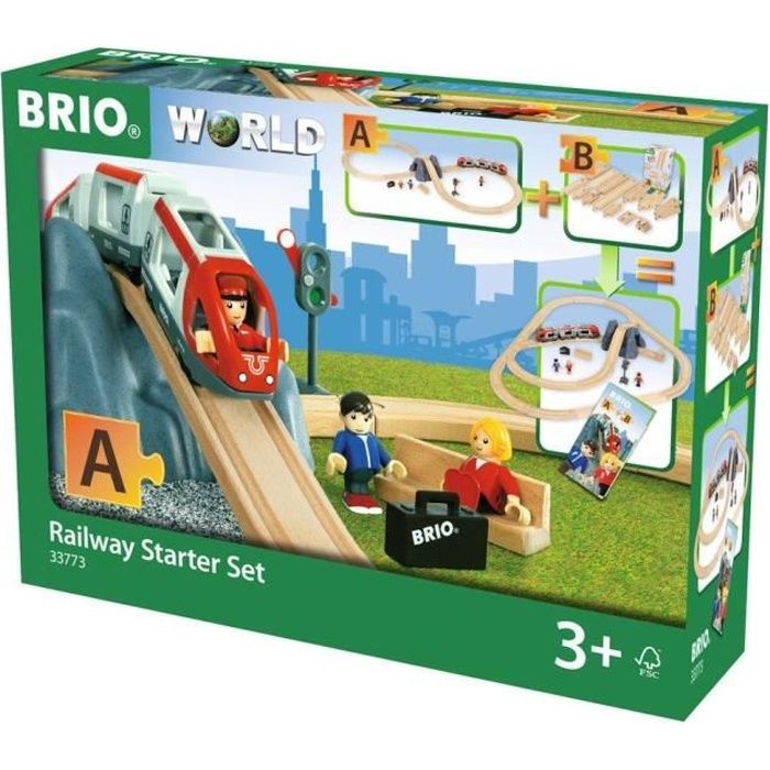 BRIO World - 33773 - Circuit En 8 Voyageurs - Pack A