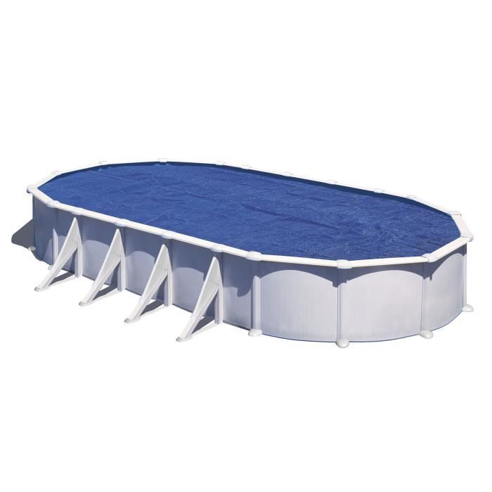 GRE Bâche pour piscine ovale 730 x 375 anti U.V.A