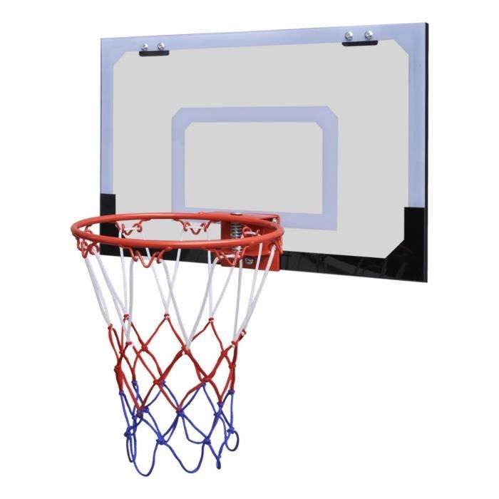 Mini Panier De Basketball Mini Panier De Basket LURNODY - Avec Ballon Et Pompe - Ventouses - Pour Chambre/Bureau Cerceau Enfant