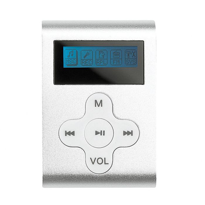 Lecteur  gris avec radio 8 GO MP103GR 8   Achat / Vente BALADEUR