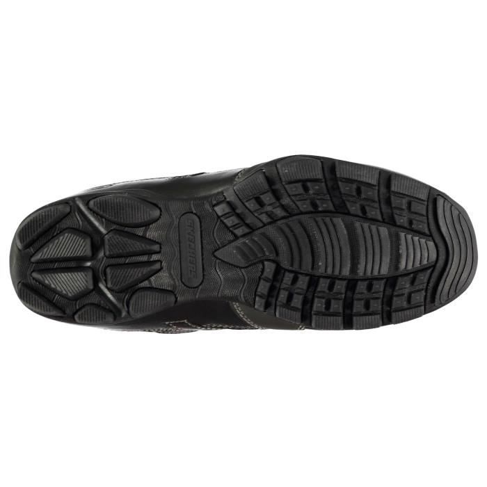 Shoe Chaussures Homme Noir Casual Skechers Dentelle marron Décontractées SPxqB8w