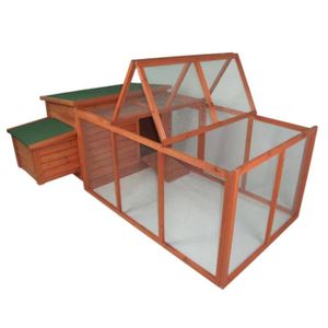 Poulailler Avec Enclos Garden Achat Vente Poulailler