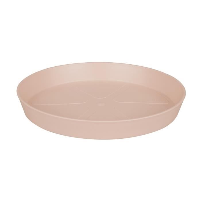 ELHO Soucoupe pour pot de fleur - Ronde - Ø17 cm - Rose chair