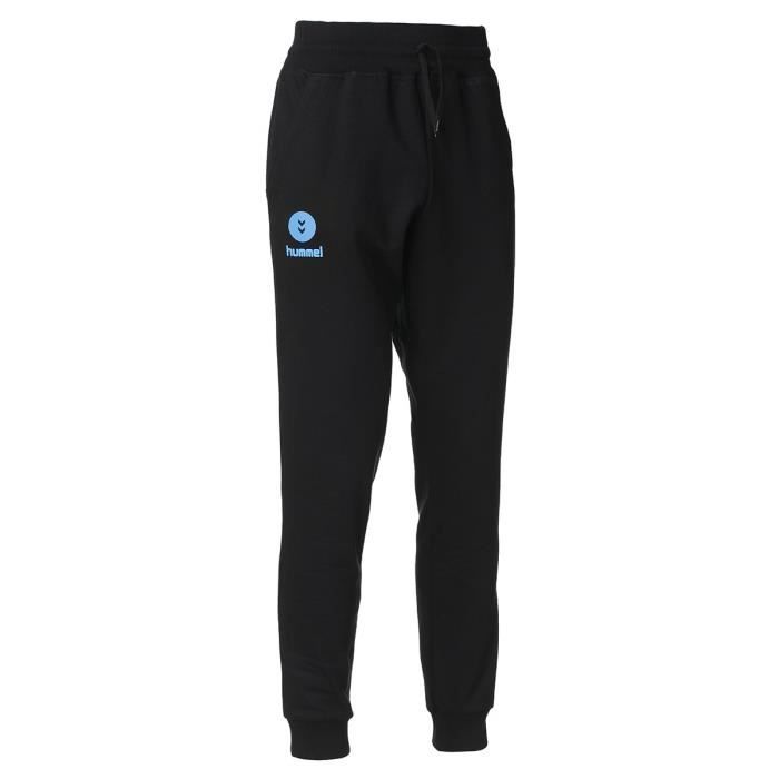HUMMEL Pantalon de jogging Fit UH - Homme - Noir et Bleu Diva