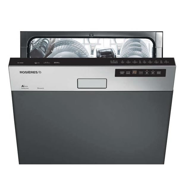 ROSIERES RLI1D53X-Lave vaisselle encastrable-15 couverts-44 dB-A+-Larg 60 cm