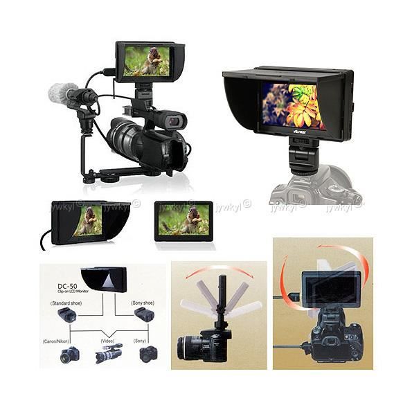 Moniteur 5" Ecran LCD HD pour Appareil Photo Caméscope HDMI Achat