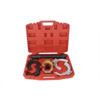 DÉMONTE AMORTISSEUR Coffret Compresseur à Ressort, 8 pièces, avec une DÉMONTE AMORTISSEUR Coffret Compresseur à Ressort, 8 pièces, avec une