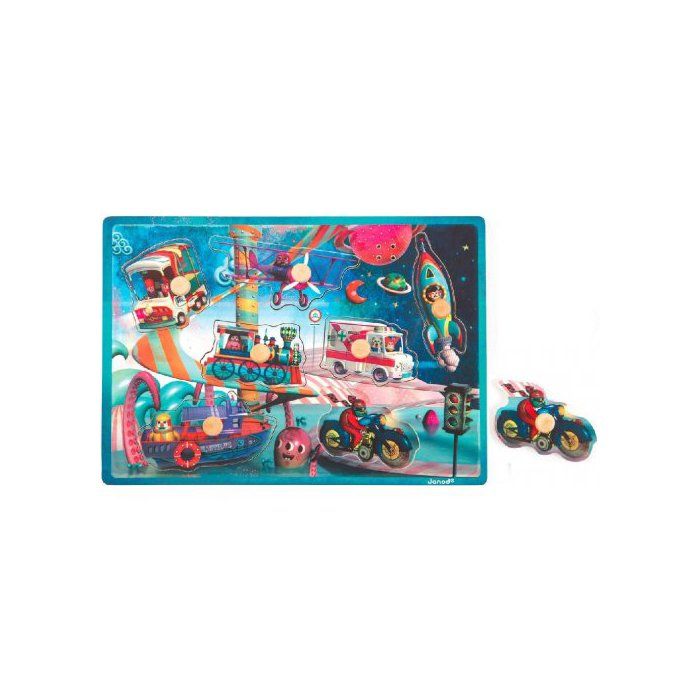 JANOD Puzzle Musical Space Motion