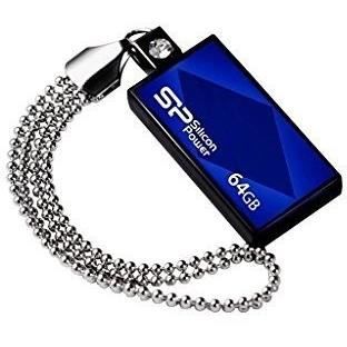 SILICON POWER Clé USB 2.0 Touch 810 - 64 GB - Bleu