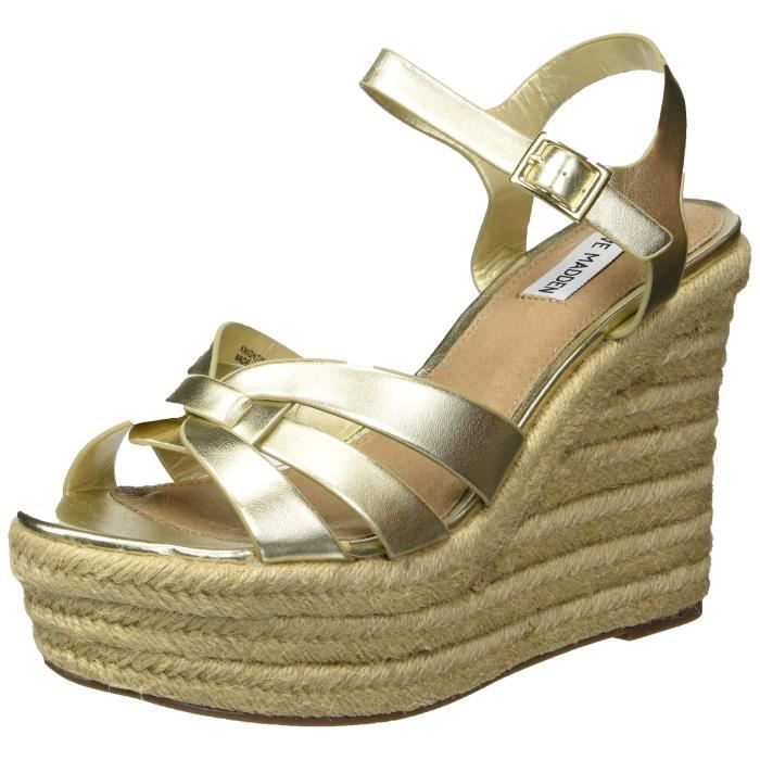 Taille 38 Steve X7clv Compensées Femmes Madden Sandales Chevalier v0wNnm8