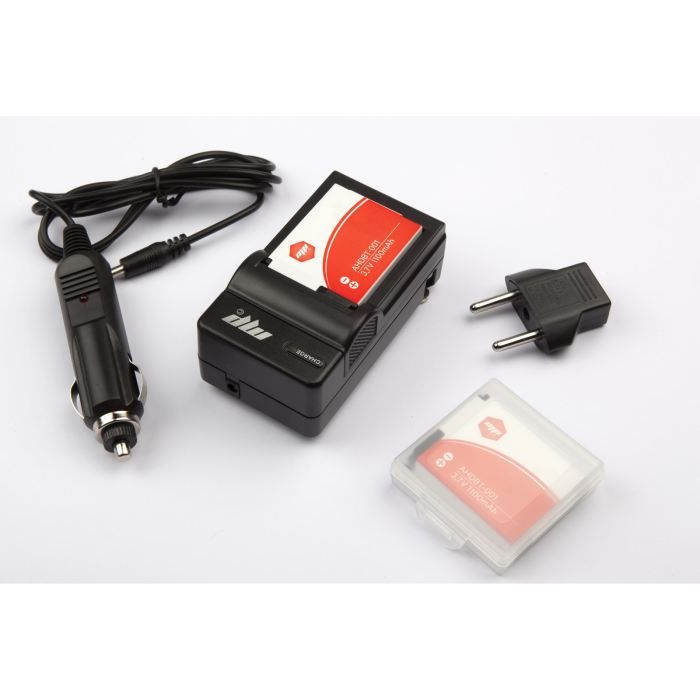 2 x Batteries + chargeur pour GoPro hero 2 - MP EXTRA®