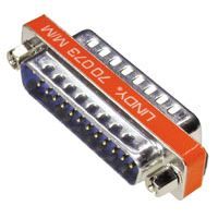 LINDY Mini-Adaptateur Sub-D 25 M / M