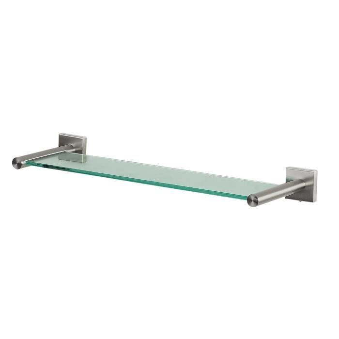 SPIRELLA Tablette salle de bain Nyo - 40x14,5x4,5cm - Brossé