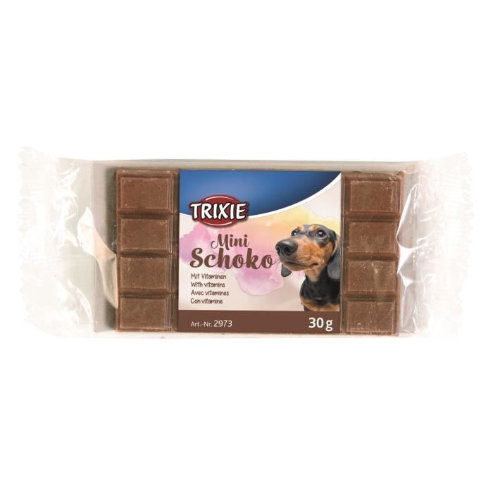 TRIXIE Chocolat mini-Schoko - Pour chien - 30g