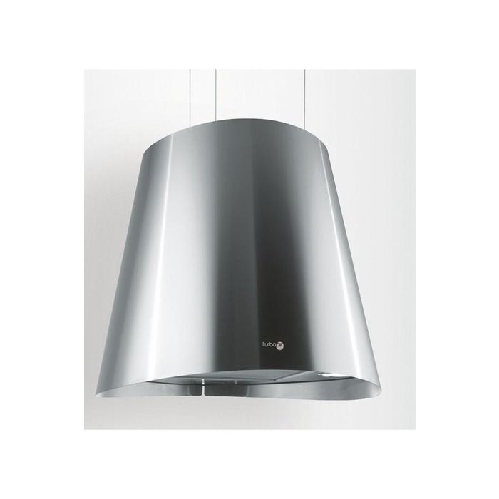 TURBOAIR GIOIA IX/F/50- Hotte extraction ou filtration - 581 m3 air / h max - 68 dB max - 3 vitesses - L 50 cm - Inox
