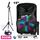 Enceinte Mobile Batterie PARTY5-LED 800W 15" LEDs