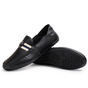 Chaussure Rayure Simple Achat Homme Casual Mo Noir Driving qMpGSzUV