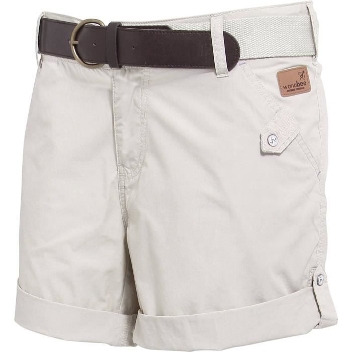 WANABEE Short - Femme - Beige