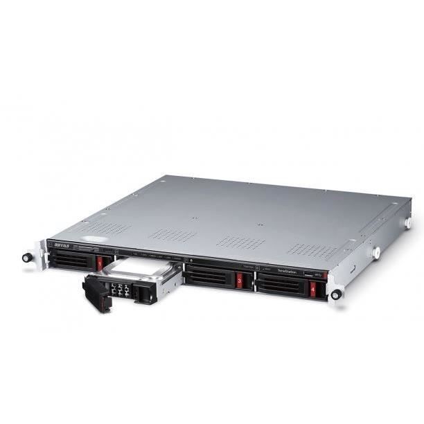 BUFFALO Serveur NAS TeraStation 3410RN - 4 Baies - 16 To - rack-montable - SATA 6Gb/s - RAID 0, 1, 5, 6, 10, JBOD - RAM 1 Go