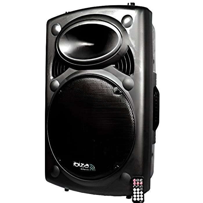 IBIZA SOUNDSLK15A-BT Enceinte sono ABS active - 800W