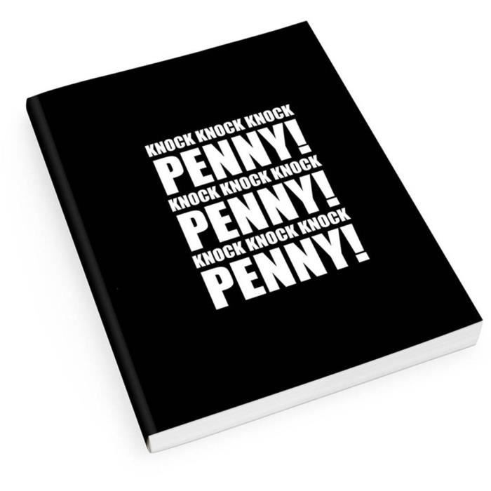 WTT THE BIG BANG THEORY Bloc-note Sonore Knock Knock Penny