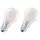 OSRAM Lot de 2 Ampoules E27 LED standard dépolie 8