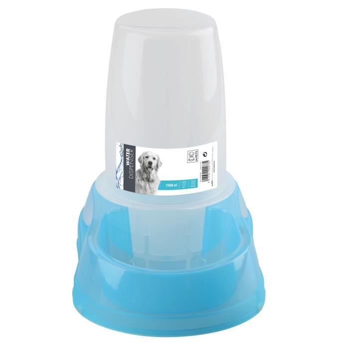 MPETS Distributeur d'eau WATER DISPENSER - Pour chien - 2500ml - Bleu