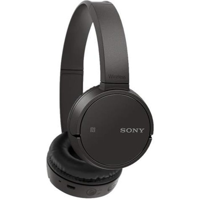 SONY CASQUE ARCEAU WHCH500 NOIR