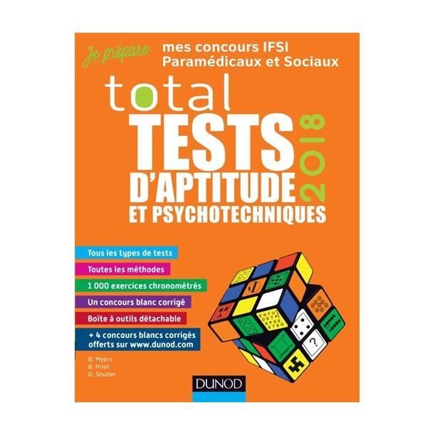 Total Tests Daptitude Et Psychotechniques 2018 - 