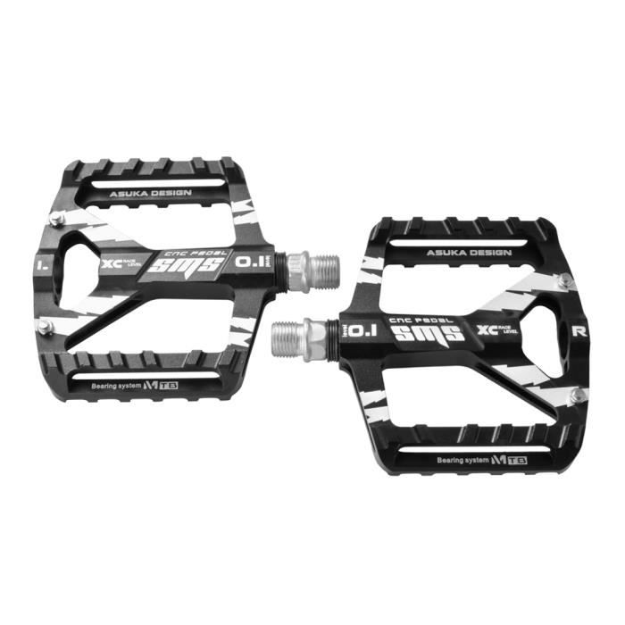 Pédales De Vélo Pliantes - Antidérapantes, Roulement à Billes, Réflecteurs, Pour VTT, Vélo Pliant