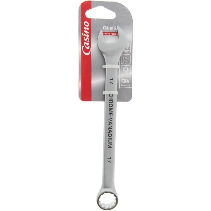 Clé Mixte Satin 17 mm