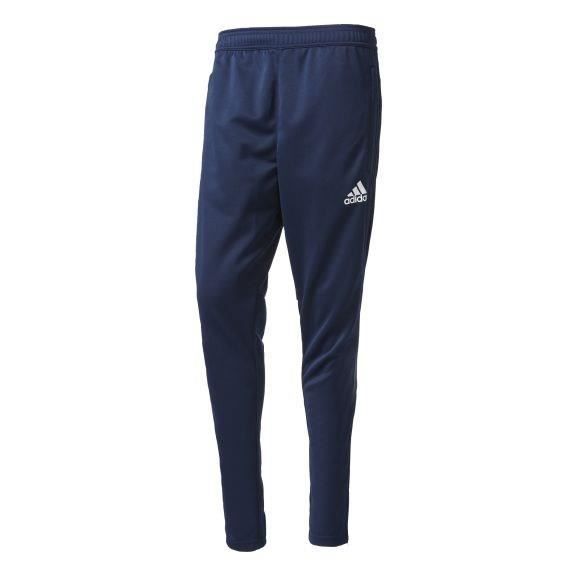 ADIDAS Pantalon d'entrainement Tiro 17 - Homme - Bleu et blanc