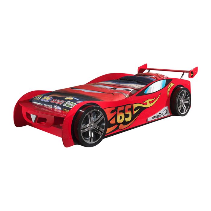 FUN Lit enfant Le Mans rouge