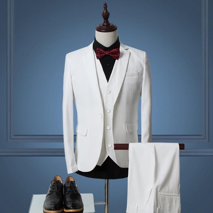 Ensemble costume homme blanc - Achat / Vente Ensemble Ensemble costume homme blanc - Achat / Vente Ensemble